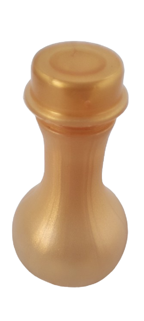 Kit botija para óleo de unção pacote c/100und. dourada ou marrom