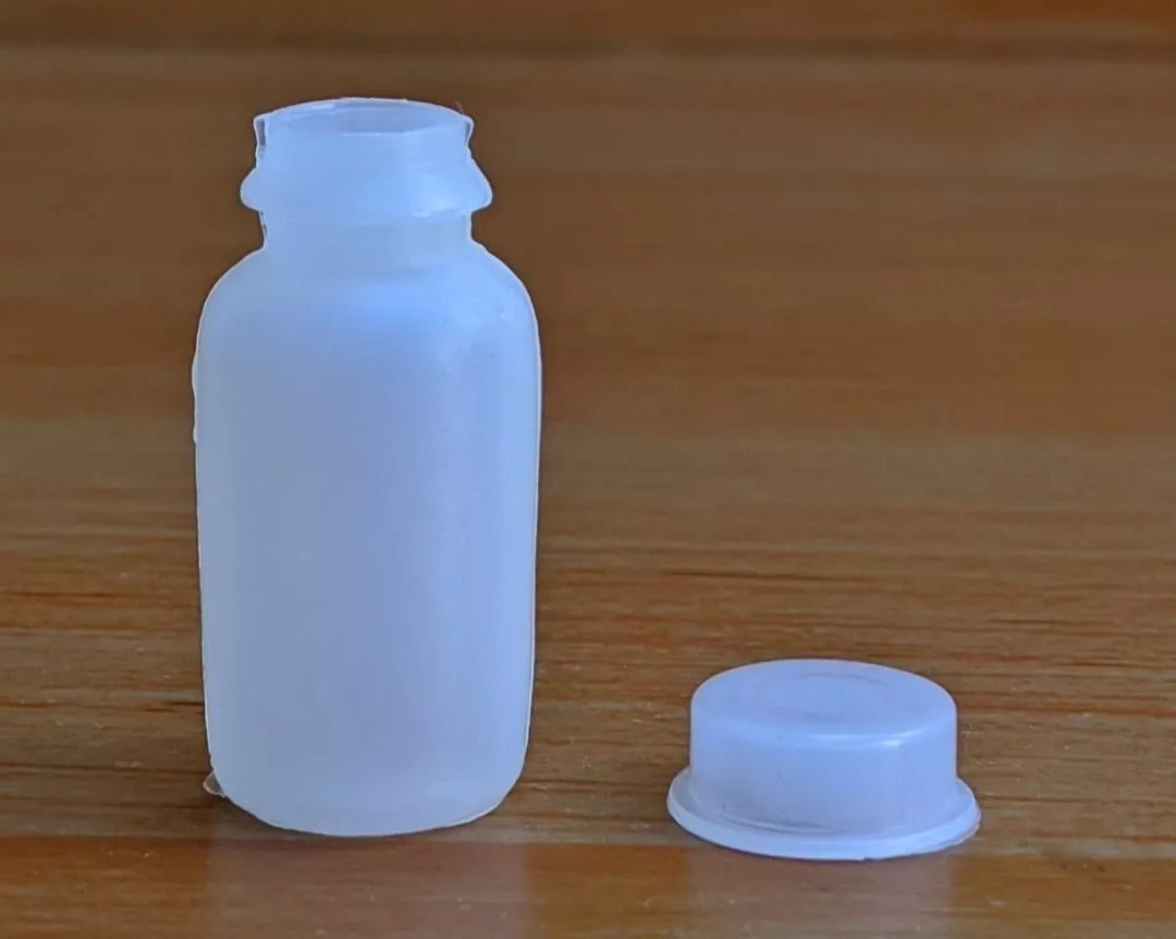 200 Frascos para óleo de unção 5 ml cada/vazio