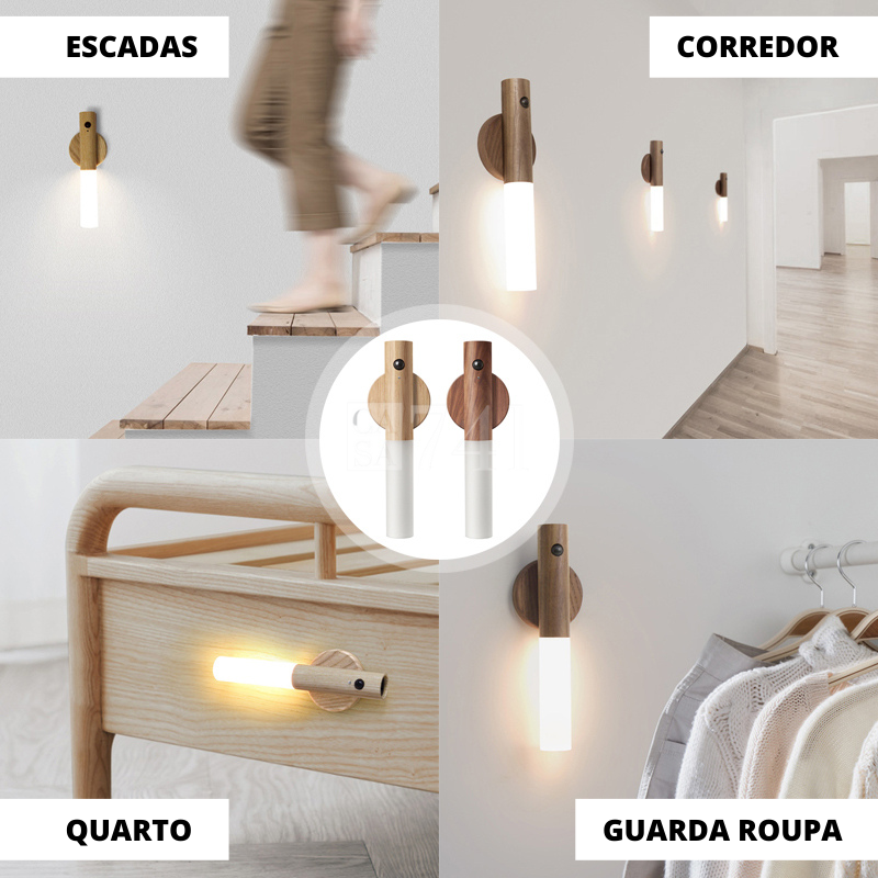 1 MotionBright™ – Luminária LED com Sensor de Movimento
