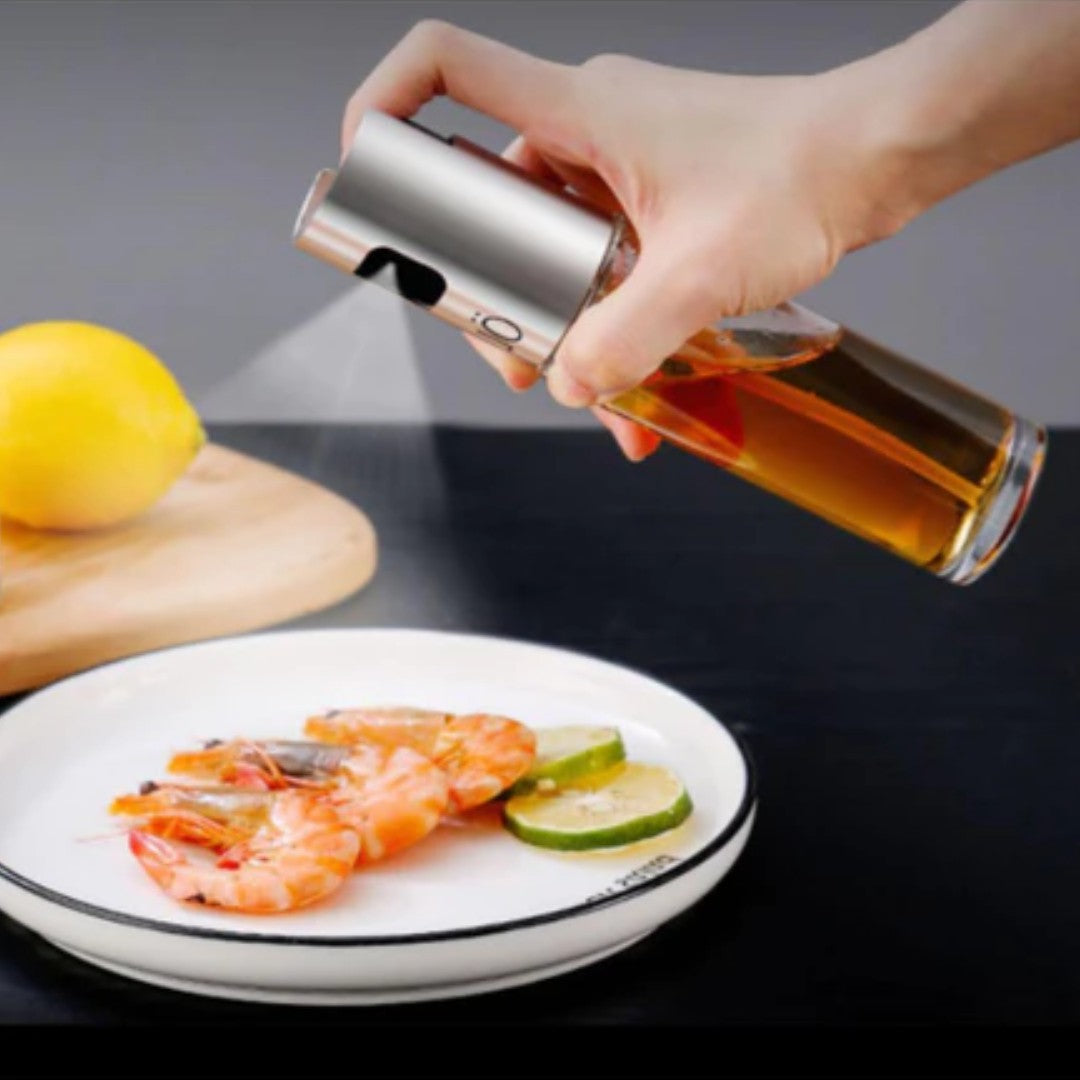 Borrifador Premium para Óleo e Temperos - SprayChef™ 🍳✨ [LEVE 3 e ECONOMIZE+]