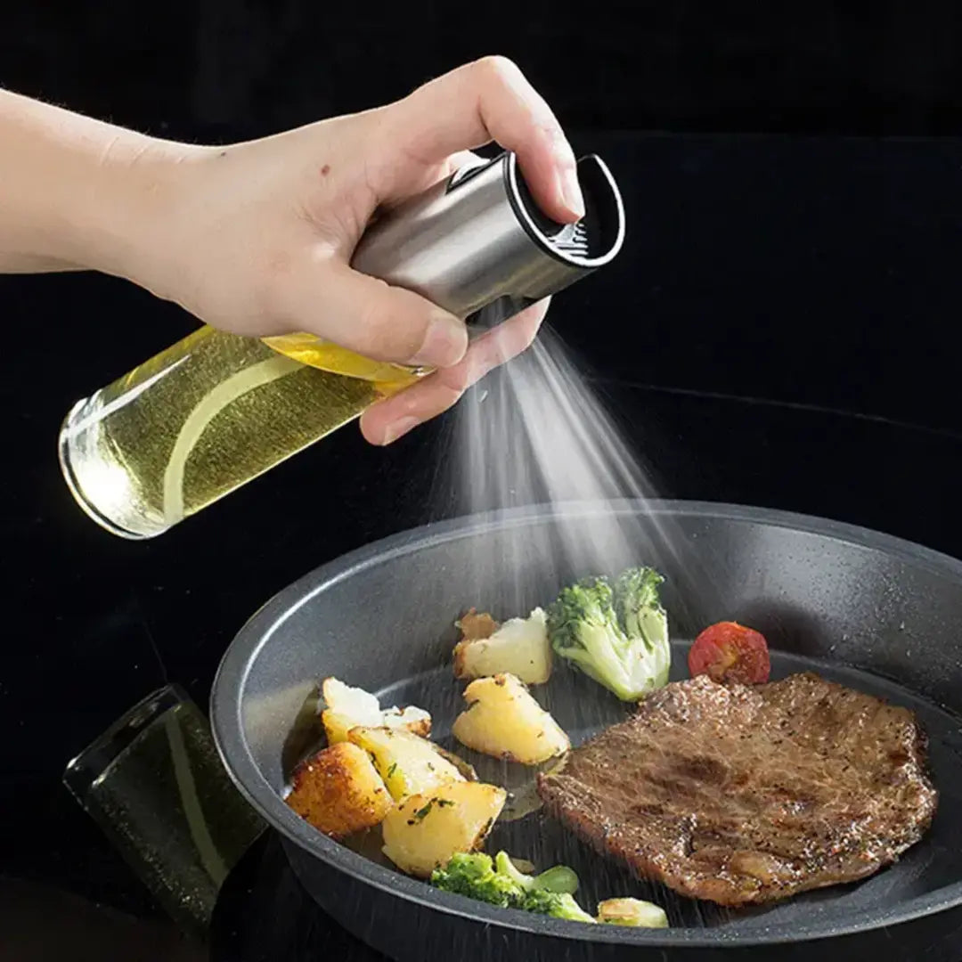 Borrifador Premium para Óleo e Temperos - SprayChef™ 🍳✨ [LEVE 3 e ECONOMIZE+]